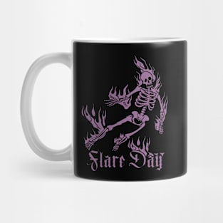 Flare Day Shirt, Chronic Pain shirt, Skeleton Multiple Sclerosis CRPS Ehlers Danlos Syndrome EDS Lupus MS Spoonie Mug
